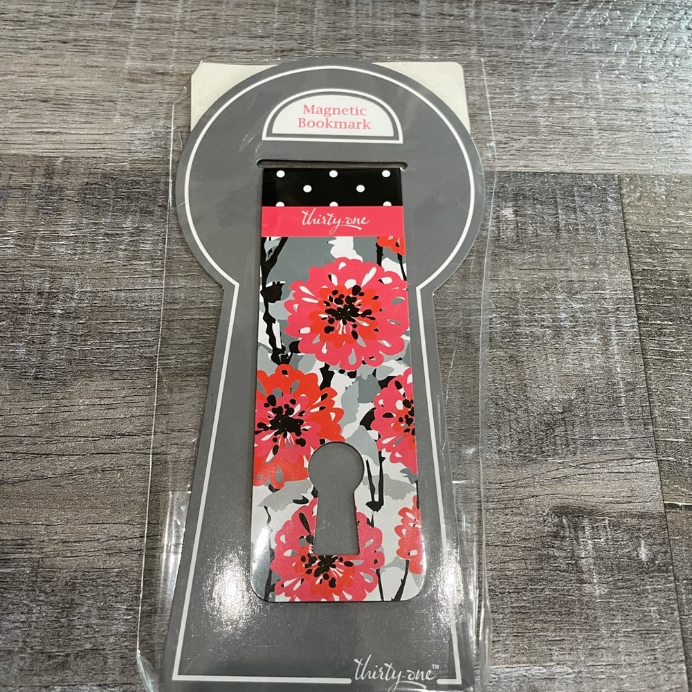 Thirty One Floral Magnetic Bookmark